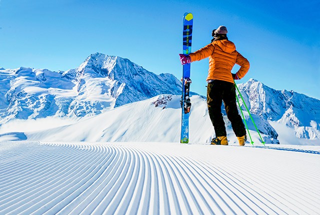 Sainte Foy, FR, piste.