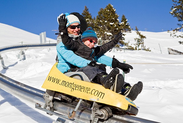 Monty express luge, France