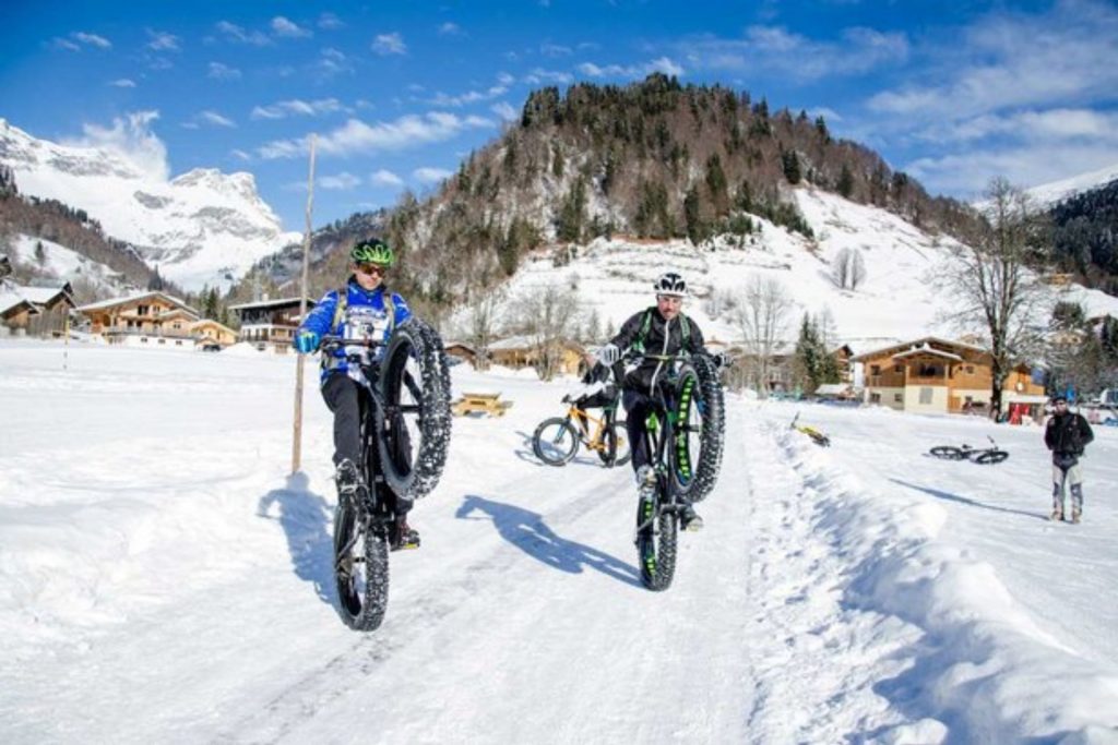 VTT sur neige VS Fat Bike