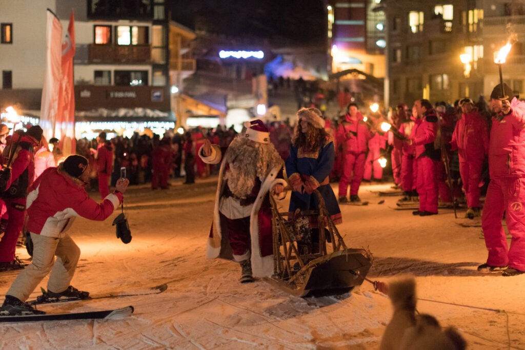 Noël en station de ski