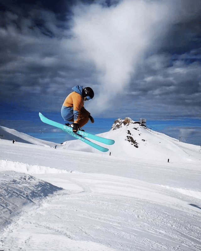 Marine Resende Snowpark Glacier 3000