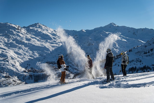 noel, valmeinier, montagne, domaine skiable