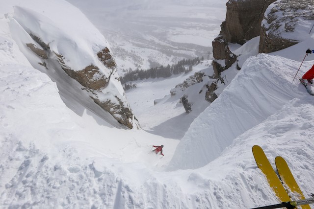 Comment bien skier , couloir