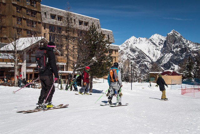 Les Karellis station de ski sans voiture