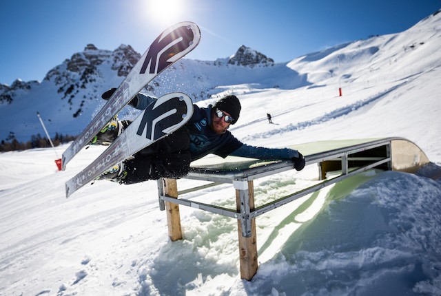 ski, snowpark, VARS, nomade numerique,