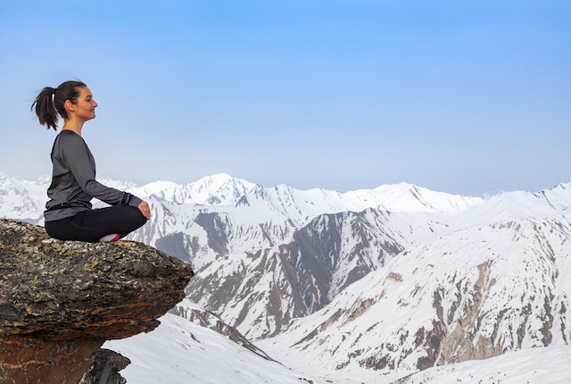 yoga, les menuires