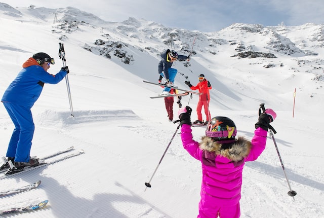 val thorens, snowpark