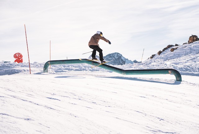 snowpark, les 2 alpes