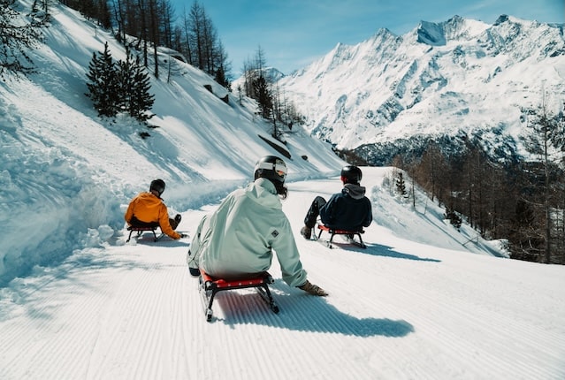 Saas-Fee/ Saastal luge